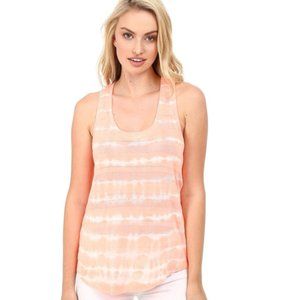NWT Splendid Women Knit Tank Top Sun Kissed Pink Striped Size Small $100 K236